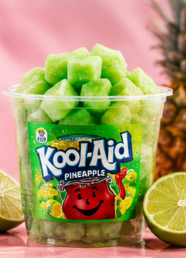 Lime flavored pineapple
