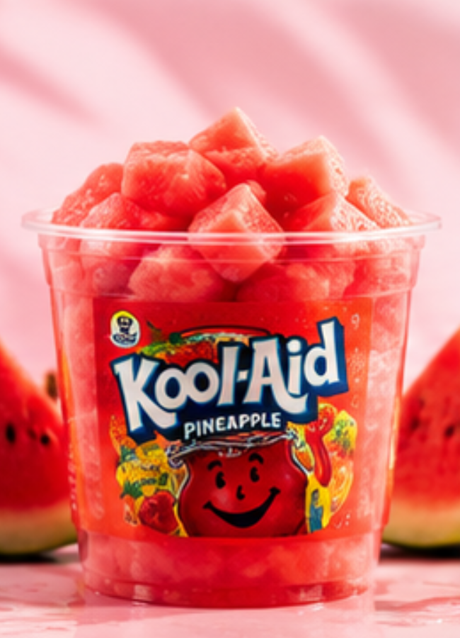 Watermelon flavored pineapple